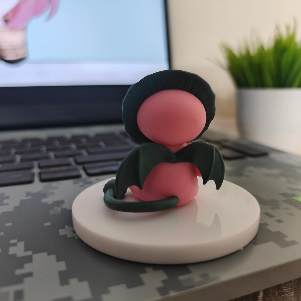 Cute Pink Lion Doll Figure – Spy × Family