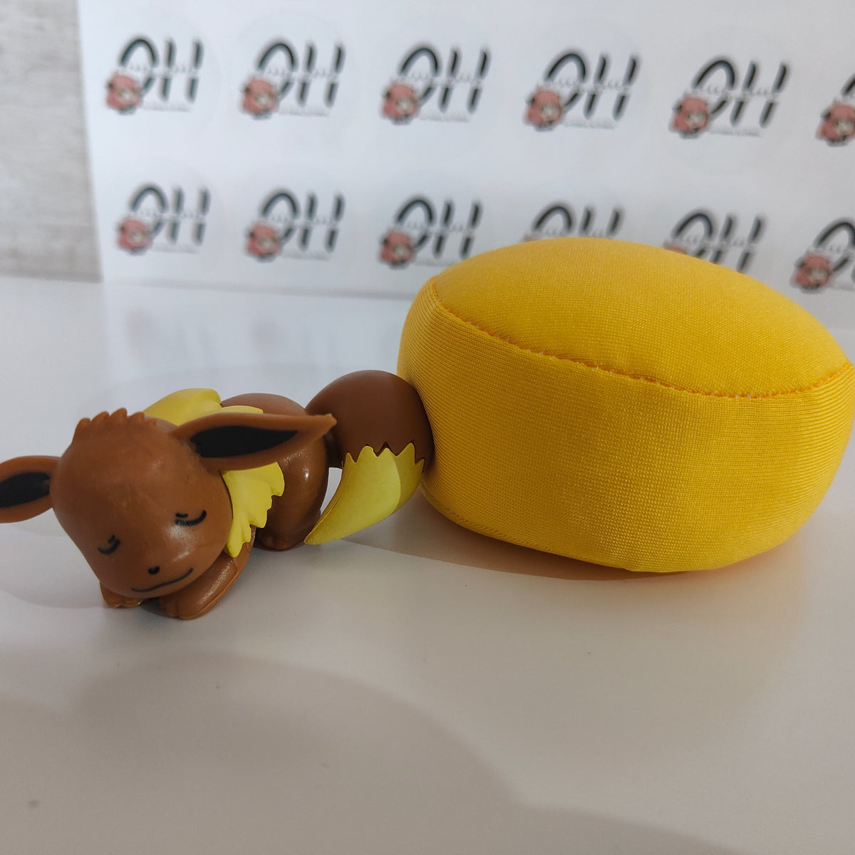 Sleeping Eevee Bean Bag Figure | Pokémon PVC Collectible