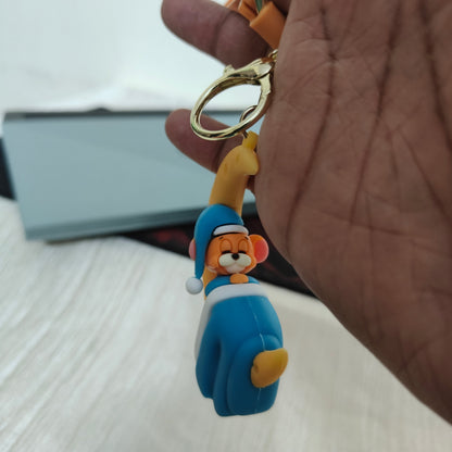 Jerry – Sweet Dreams on the Moon Soft Rubber Keychain | Tom & Jerry