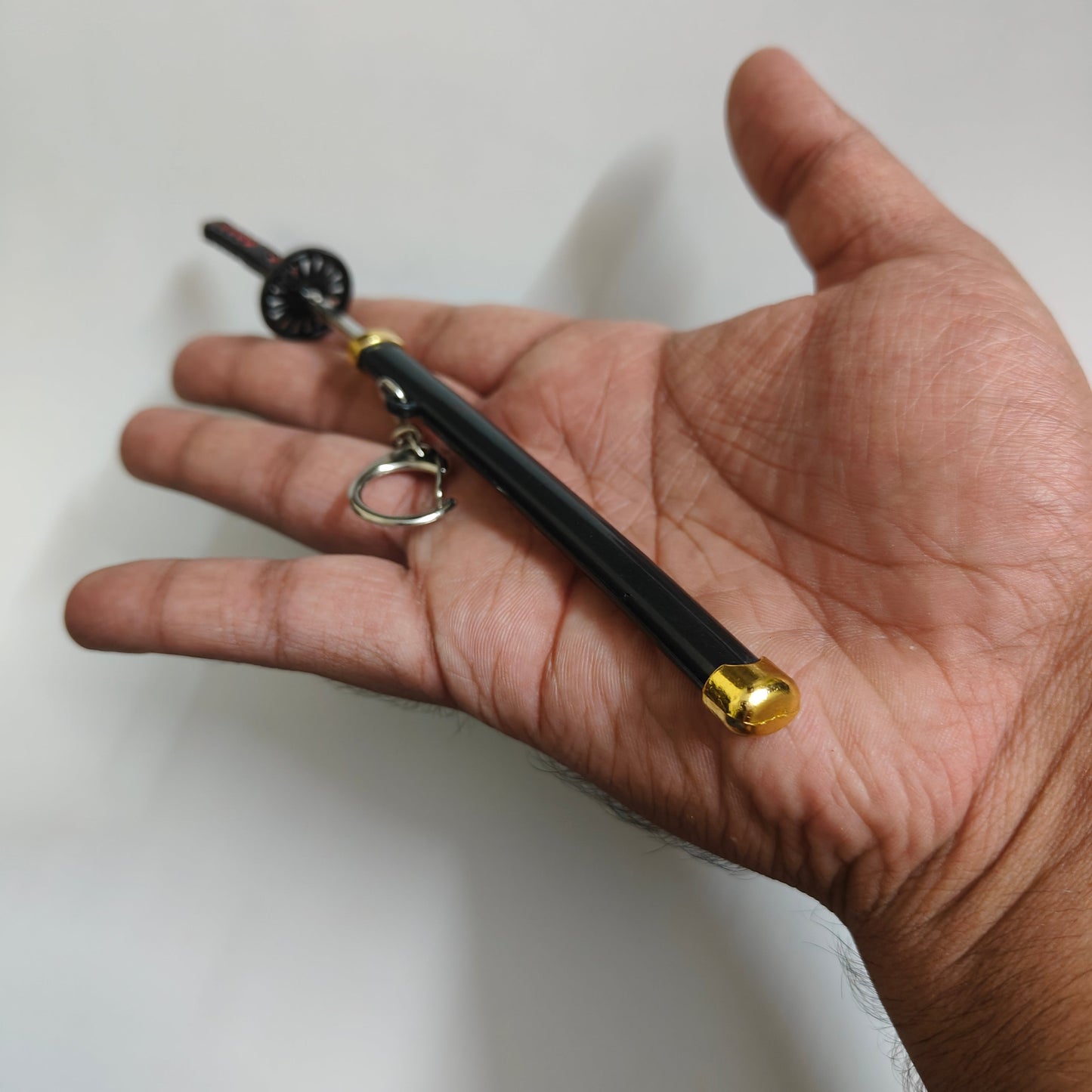 Tanjiro Kamado Mini Katana Sword Keychain – Classic Nichirin Blade | Demon Slayer
