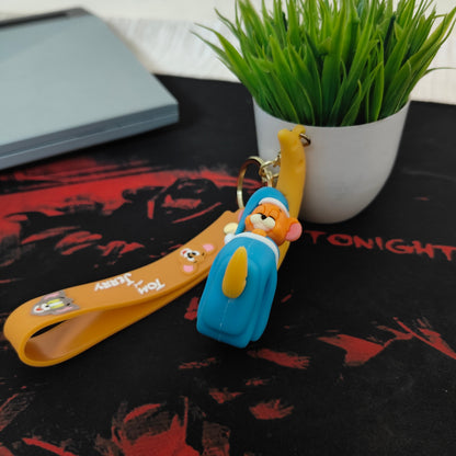 Jerry – Sweet Dreams on the Moon Soft Rubber Keychain | Tom & Jerry