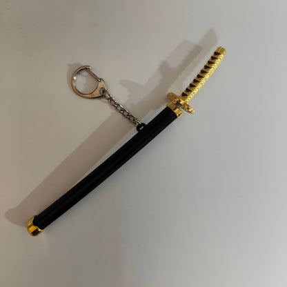 Shinobu Kocho Mini Katana Sword Keychain – Insect Hashira Nichirin Blade | Demon Slayer