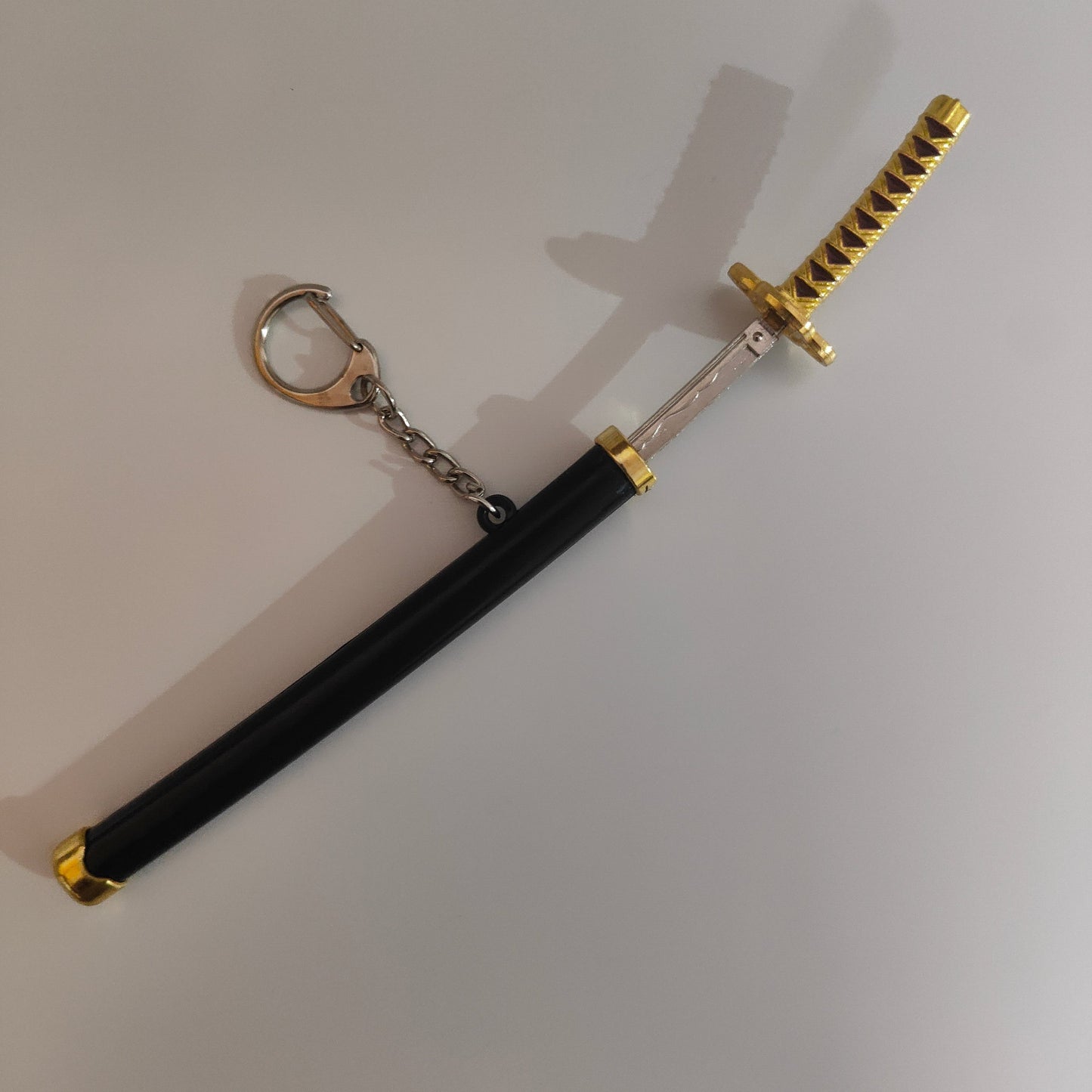 Shinobu Kocho Mini Katana Sword Keychain – Insect Hashira Nichirin Blade | Demon Slayer