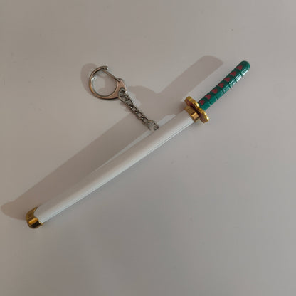 Mitsuri Kanroji Mini Katana Sword Keychain – Love Hashira Nichirin Blade | Demon Slayer