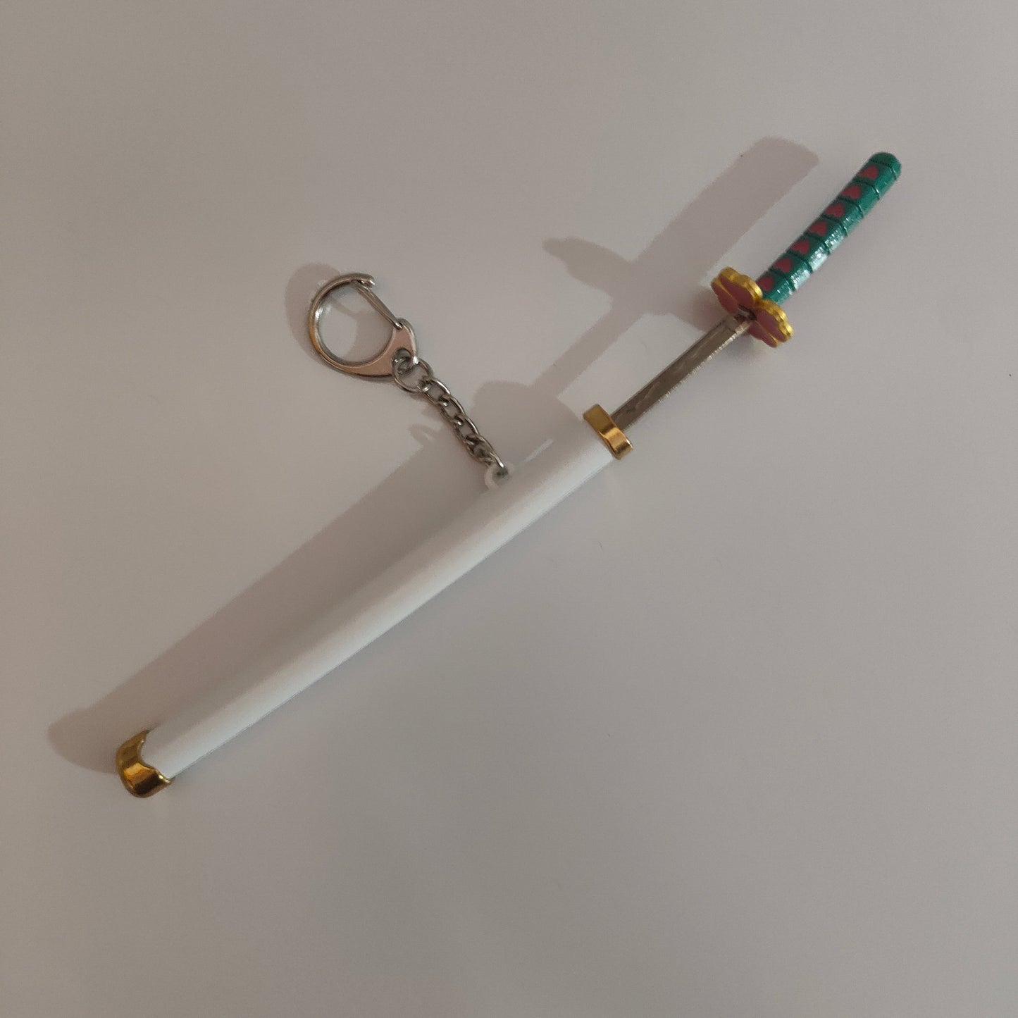Mitsuri Kanroji Mini Katana Sword Keychain – Love Hashira Nichirin Blade | Demon Slayer