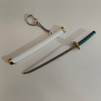 Mitsuri Kanroji Mini Katana Sword Keychain – Love Hashira Nichirin Blade | Demon Slayer