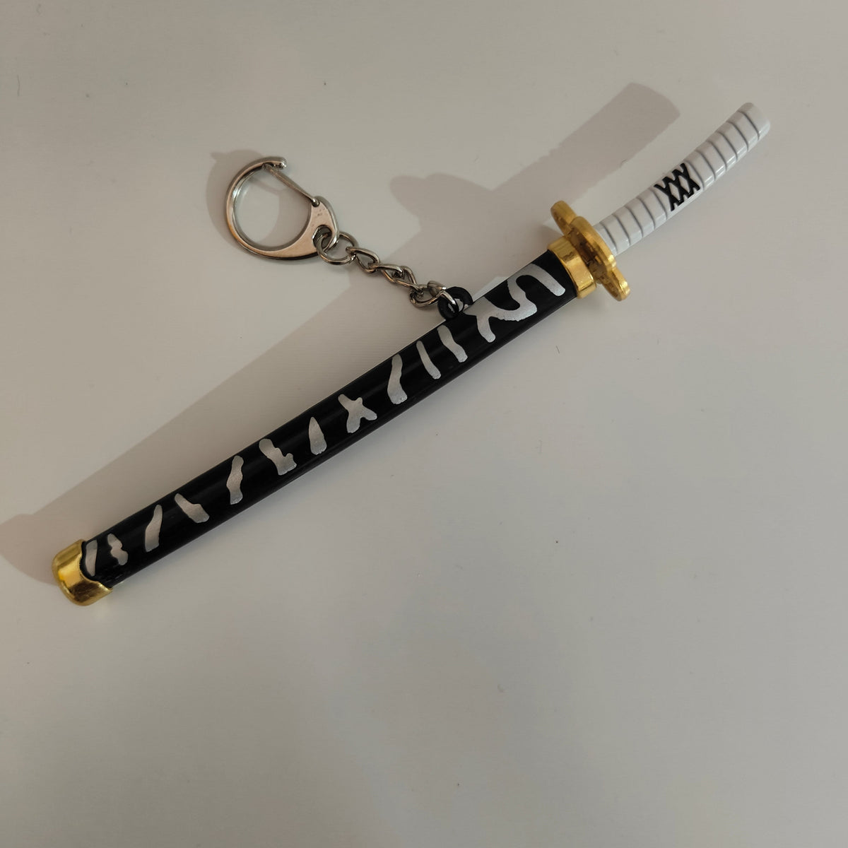 Sanemi Shinazugawa Mini Katana Sword Keychain – Wind Hashira Nichirin Blade | Demon Slayer
