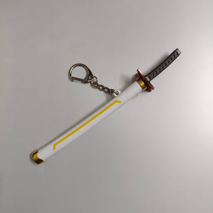 Shinobu Kocho Mini Katana Sword Keychain – Elegant Nichirin Blade | Demon Slayer