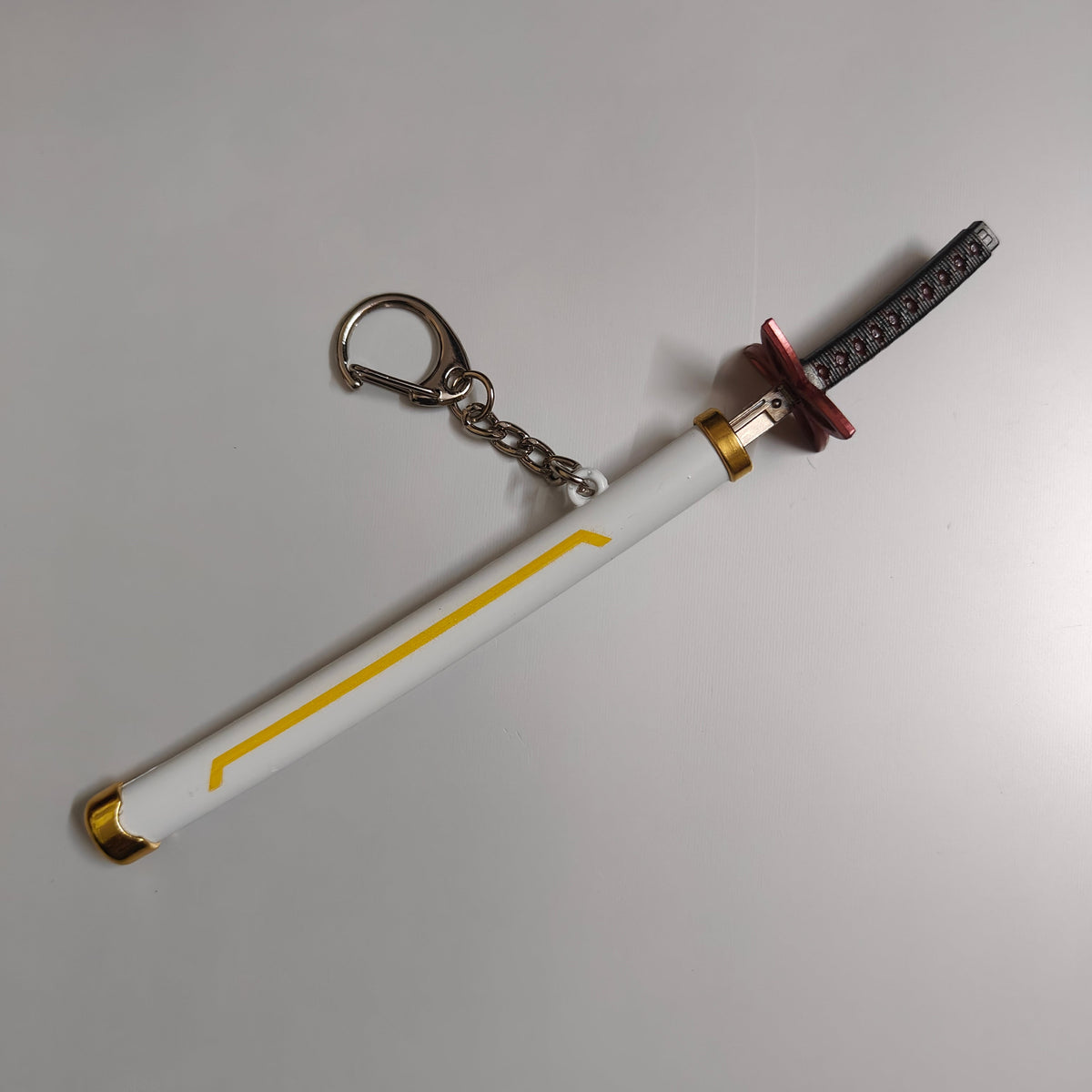 Shinobu Kocho Mini Katana Sword Keychain – Elegant Nichirin Blade | Demon Slayer