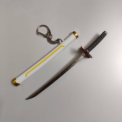 Shinobu Kocho Mini Katana Sword Keychain – Elegant Nichirin Blade | Demon Slayer