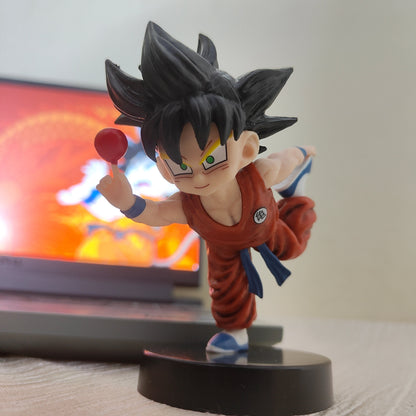Goku Training Figure: Warm-Up Stretch – Dragon Ball Z