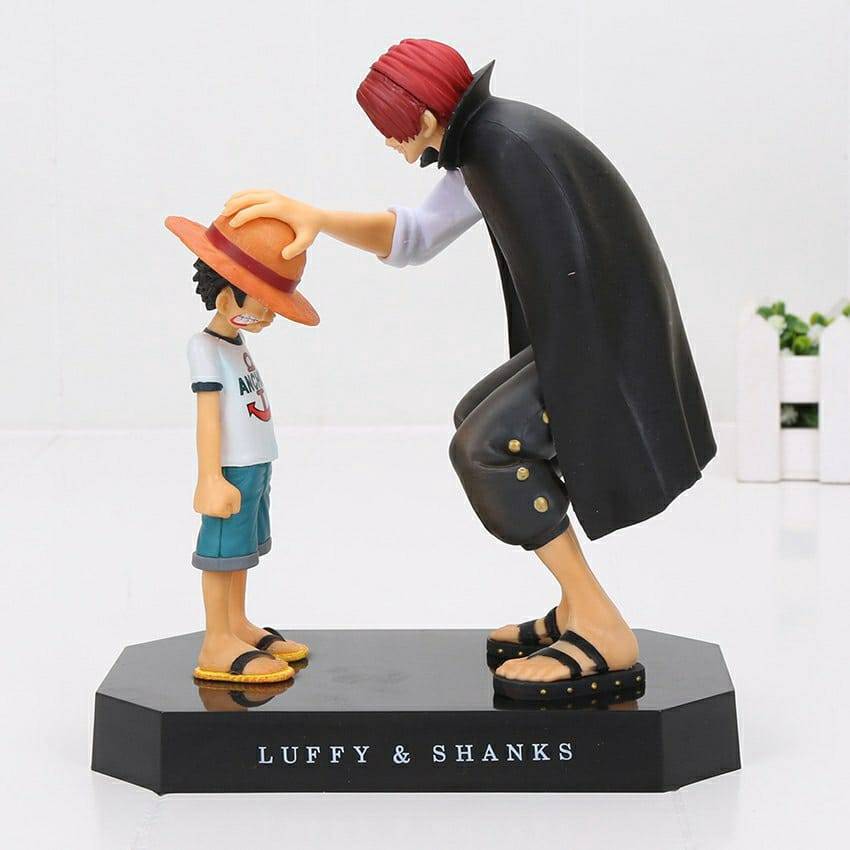Luffy & Shanks Straw Hat Promise Scene Figure – One Piece