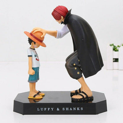 Luffy & Shanks Straw Hat Promise Scene Figure – One Piece