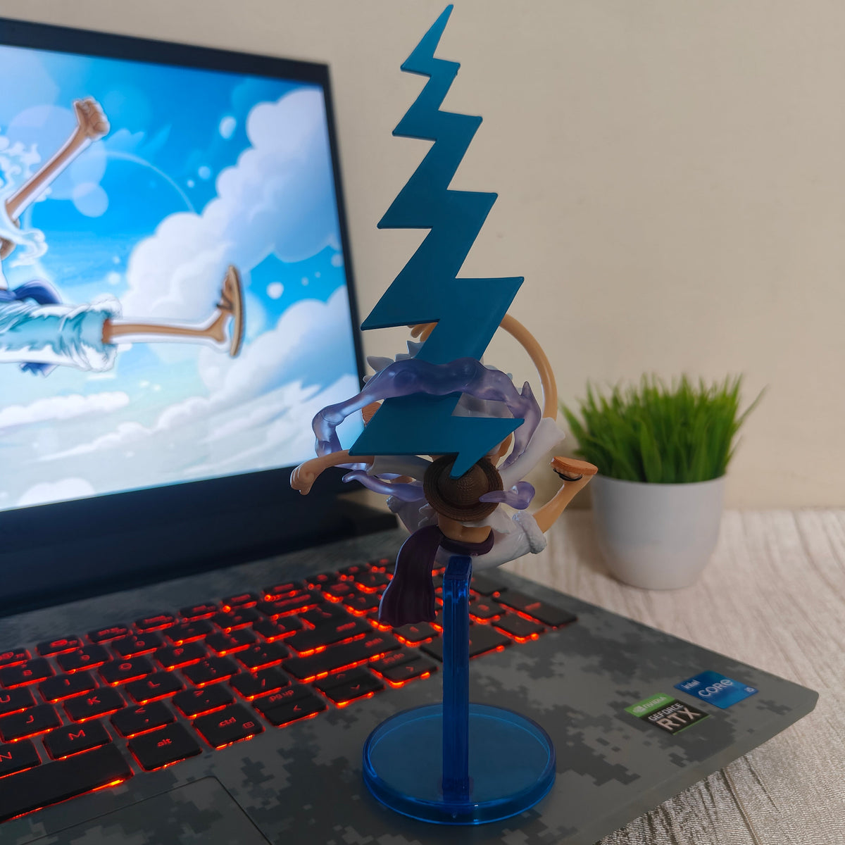 Monkey D. Luffy Gear Fifth Thunder Flight Figure – One Piece