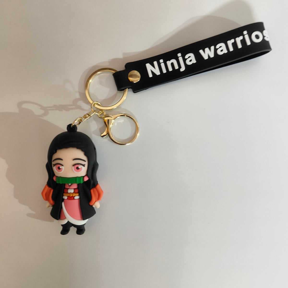 Nezuko Kamado Soft Rubber Keychain – Demon Slayer