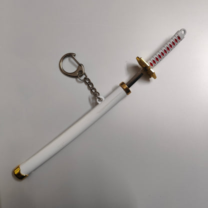 Roronoa Zoro Mini Katana Sword Keychain – Iconic White Blade | One Piece