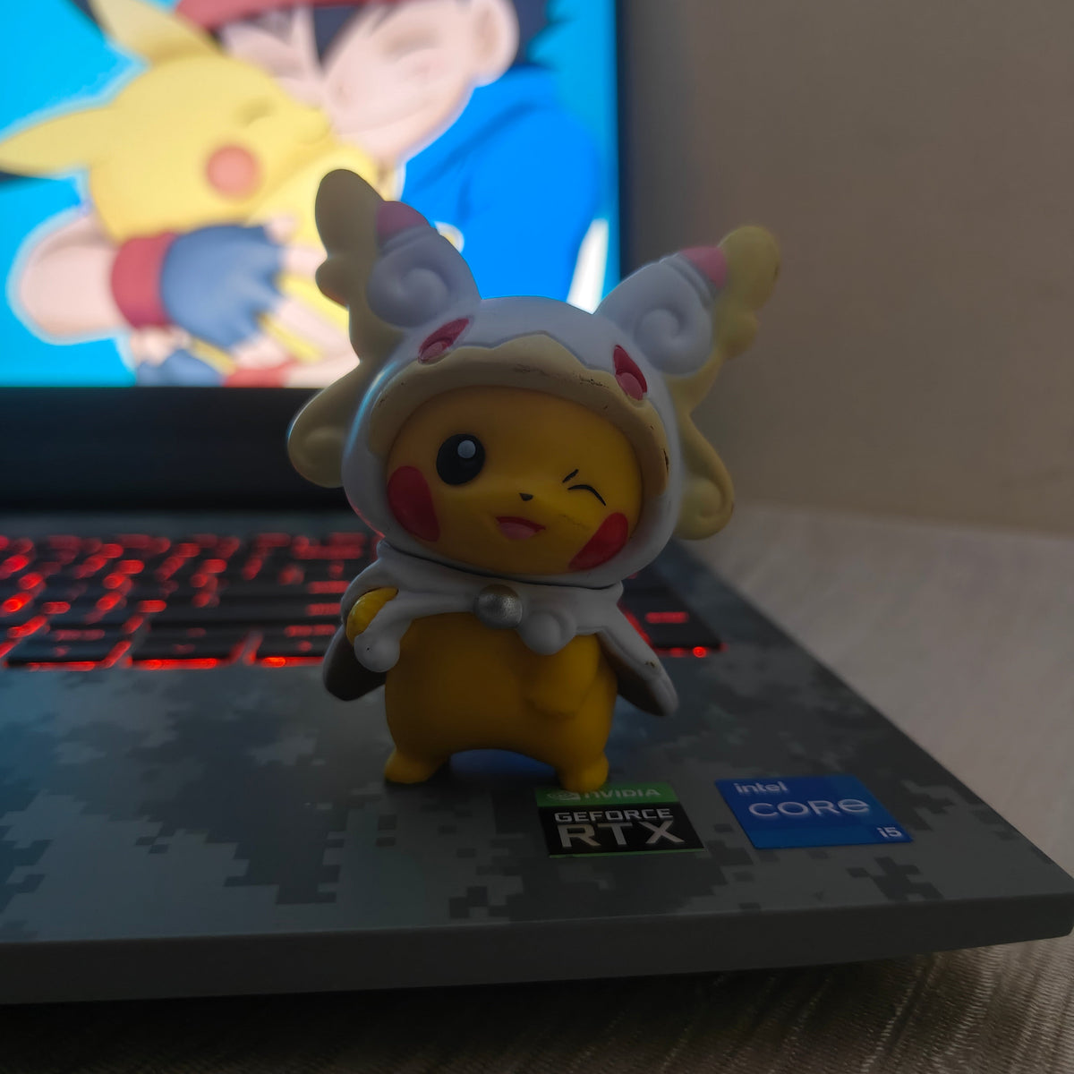 Pikachu Mega Audino Cosplay Figure – Pokémon