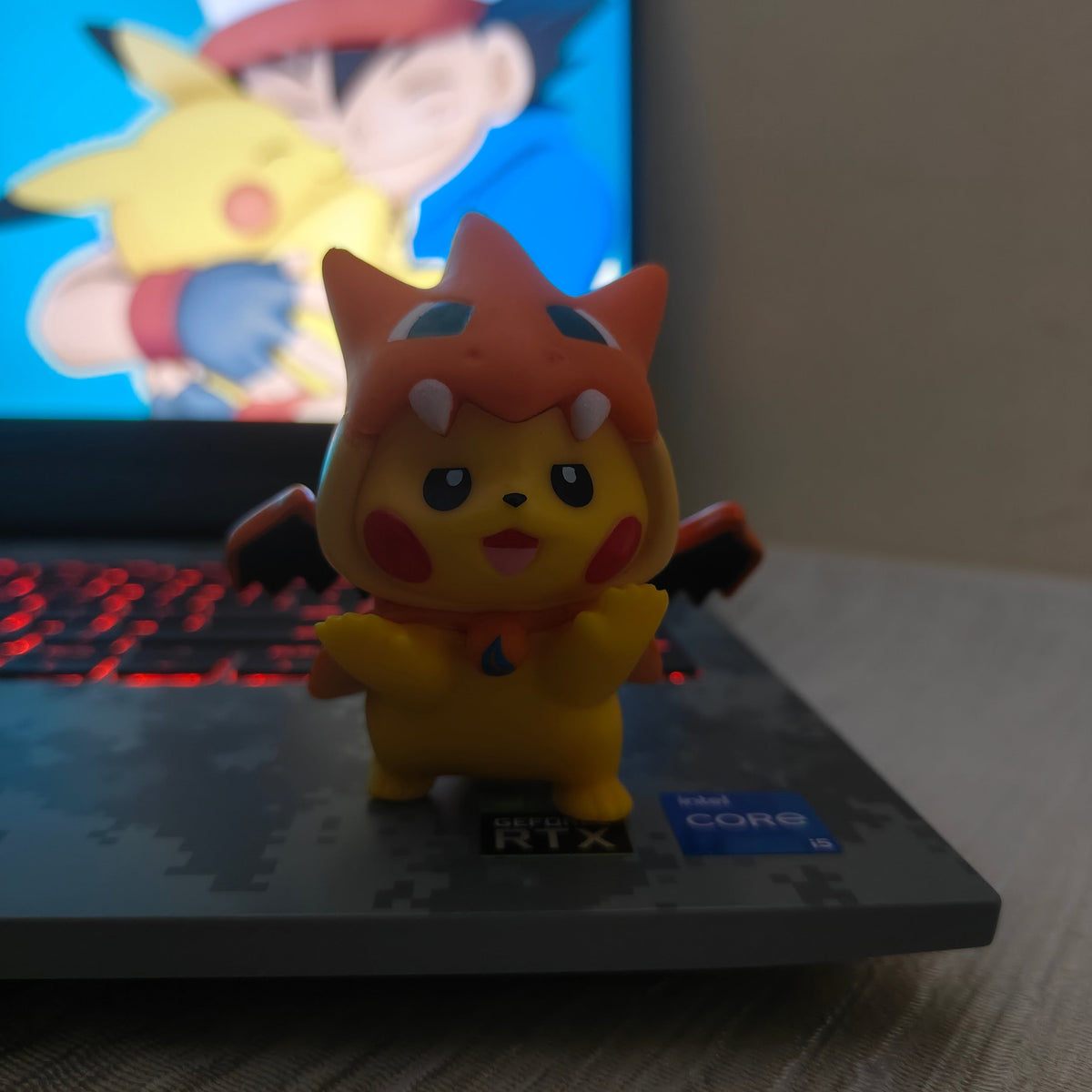 Pikachu Mega Charizard Y Cosplay Figure – Pokémon