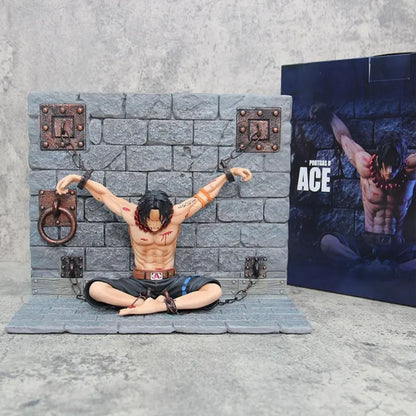 Portgas D. Ace Marineford Prison Scene Figure – One Piece