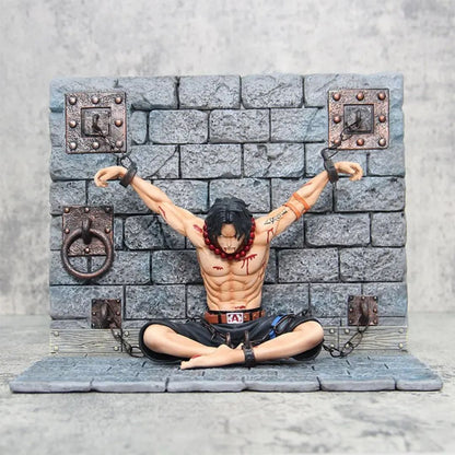 Portgas D. Ace Marineford Prison Scene Figure – One Piece