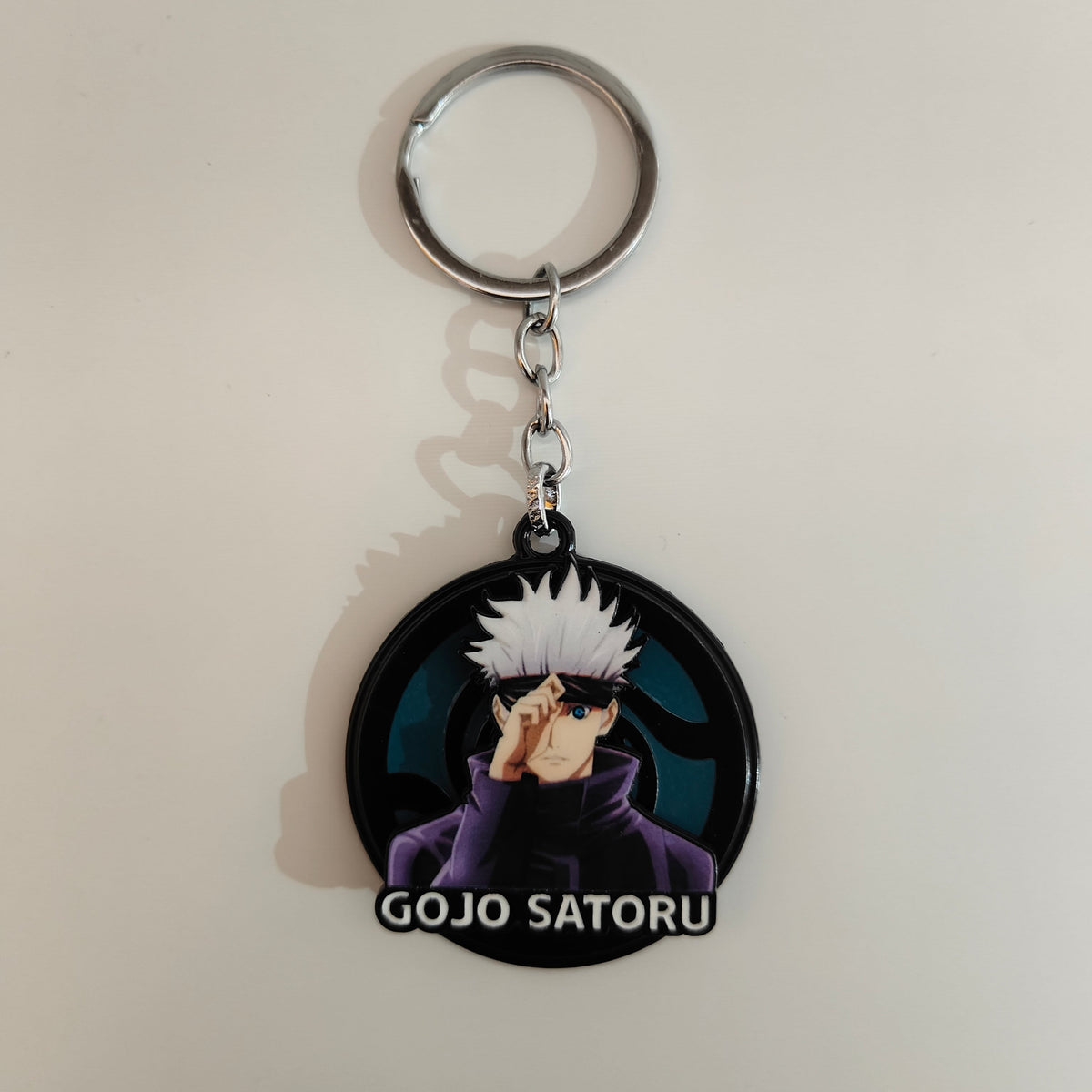 Satoru Gojo Spinning Metal Keychain – Jujutsu Kaisen