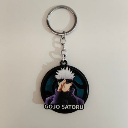 Satoru Gojo Spinning Metal Keychain – Jujutsu Kaisen