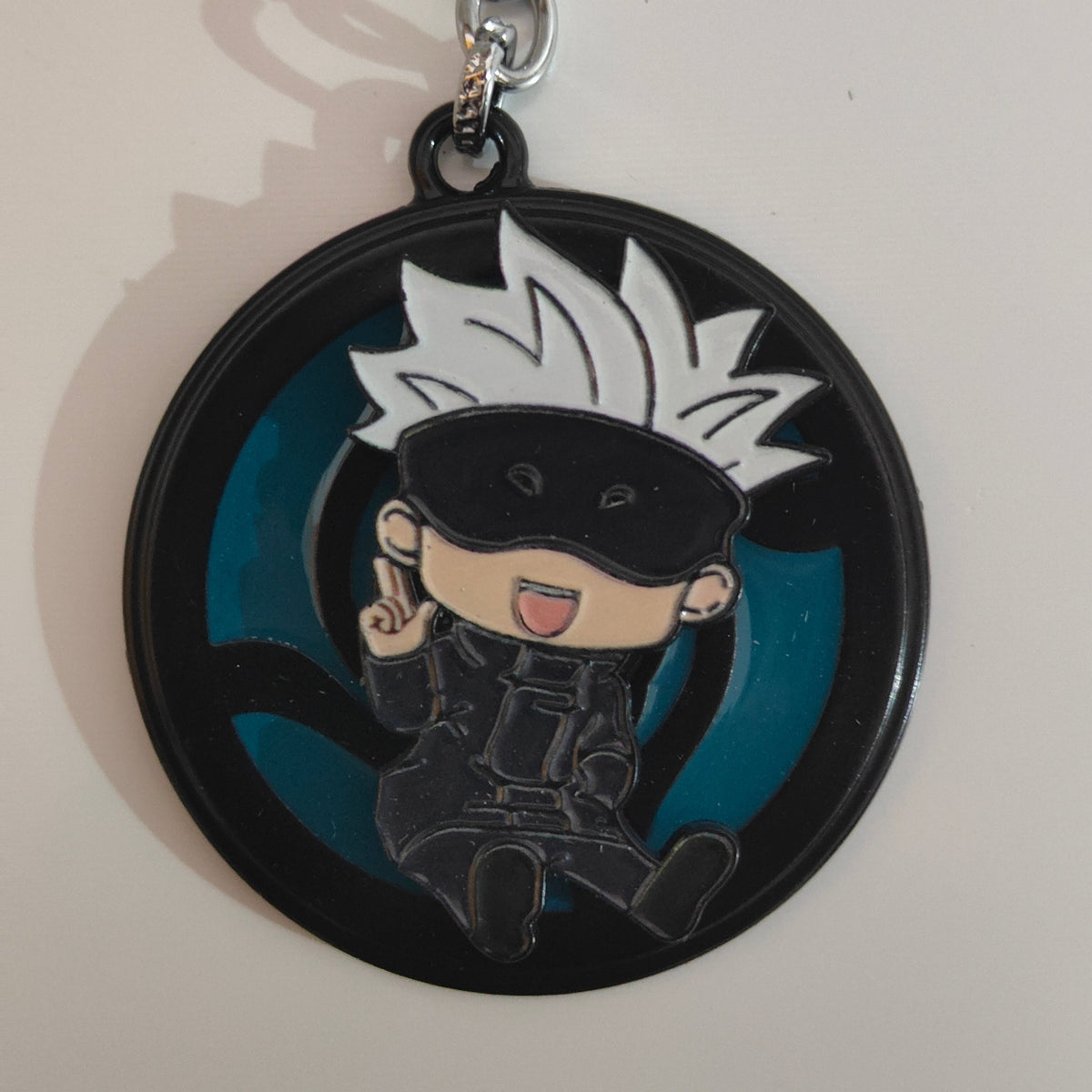 Satoru Gojo Spinning Metal Keychain – Jujutsu Kaisen