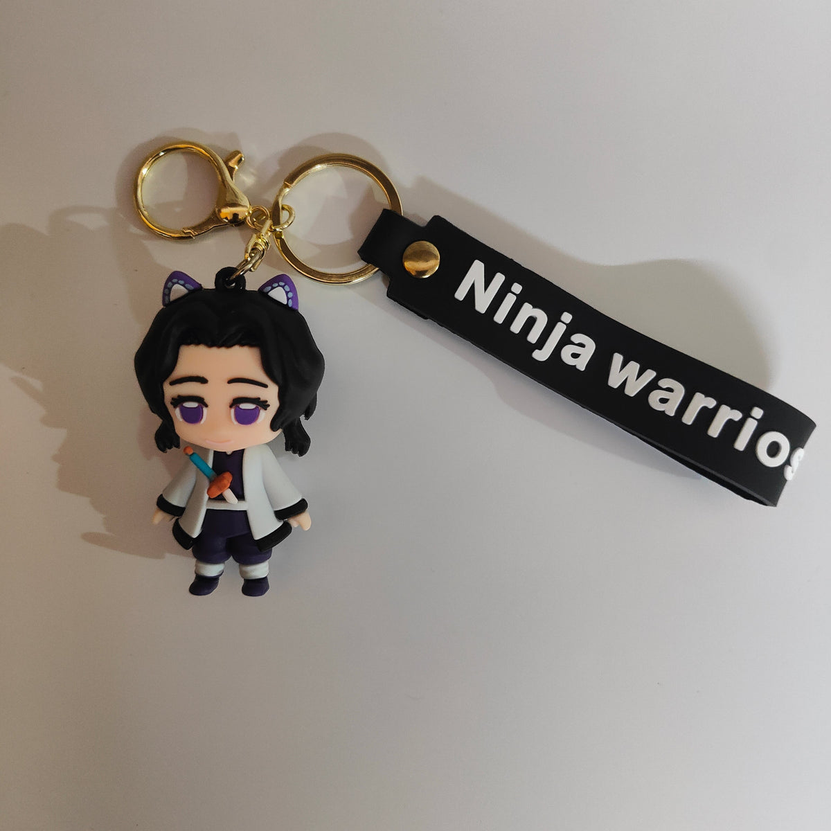 Shinobu Kocho Soft Rubber Keychain – Demon Slayer