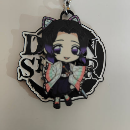 Shinobu Kocho Spinning Metal Keychain – Insect Hashira | Demon Slayer