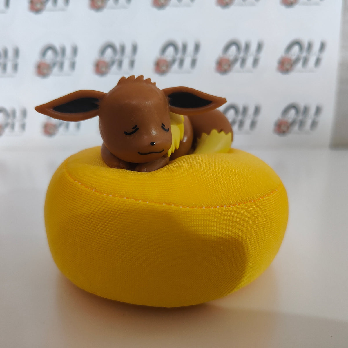Sleeping Eevee Bean Bag Figure | Pokémon PVC Collectible