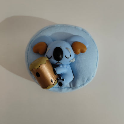 Sleeping Komala Bean Bag Figure | Pokémon PVC Collectible