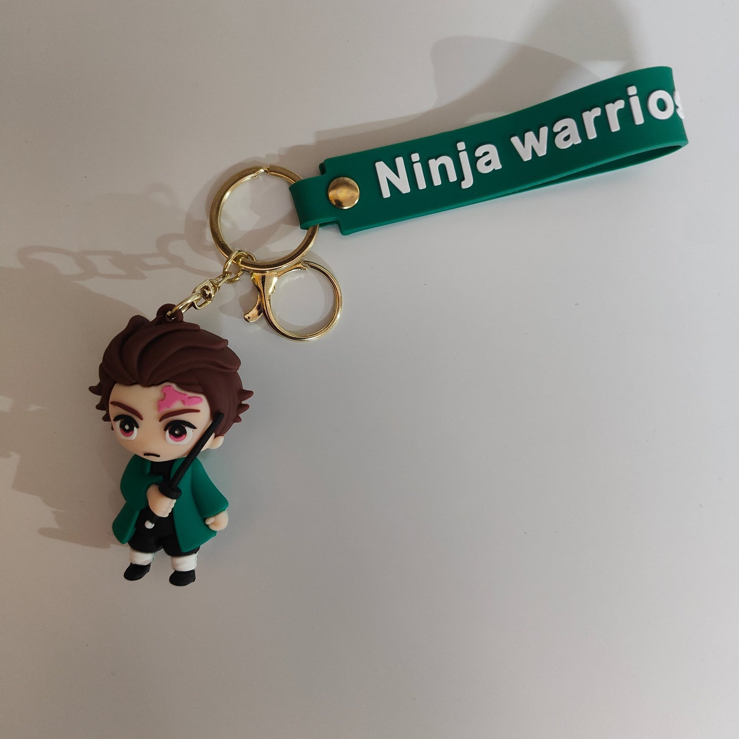 Tanjiro Kamado Checkered Haori Soft Rubber Keychain – Demon Slayer