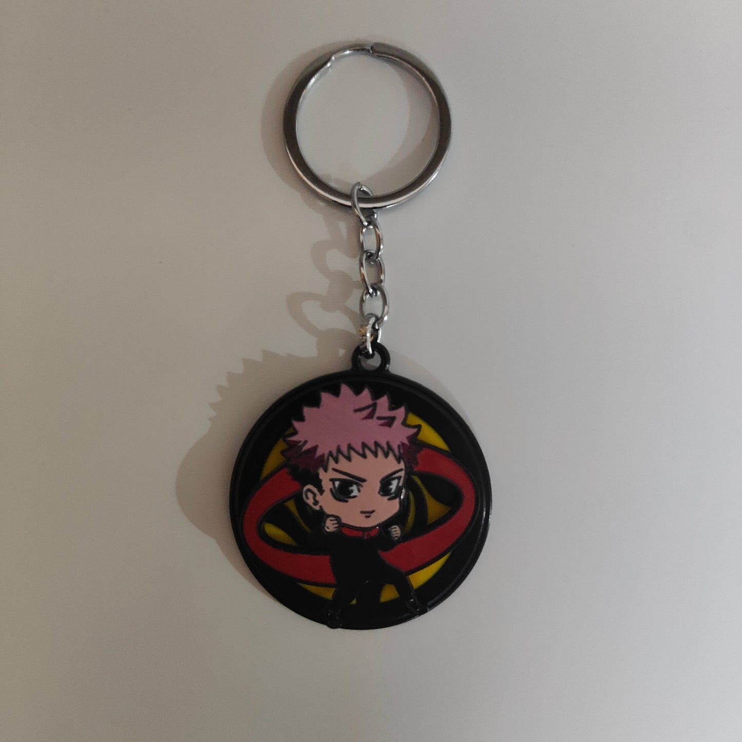 Yuji Itadori Spinning Metal Keychain – Jujutsu Kaisen