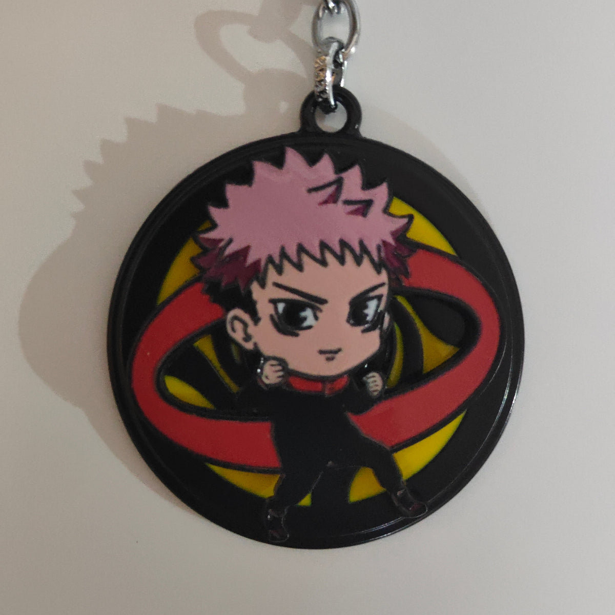 Yuji Itadori Spinning Metal Keychain – Jujutsu Kaisen