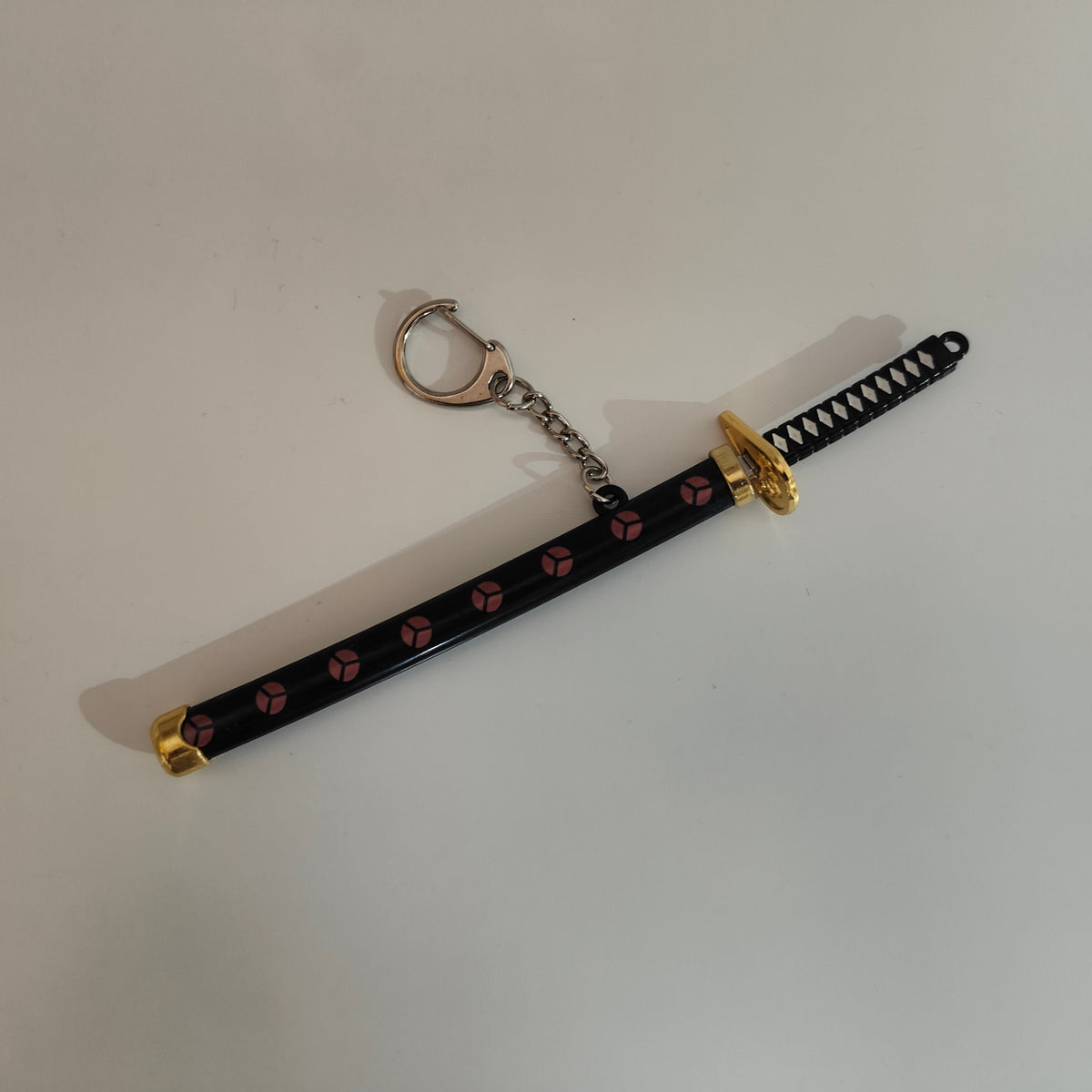 Roronoa Zoro Mini Katana Sword Keychain – Iconic Black Blade | One Piece